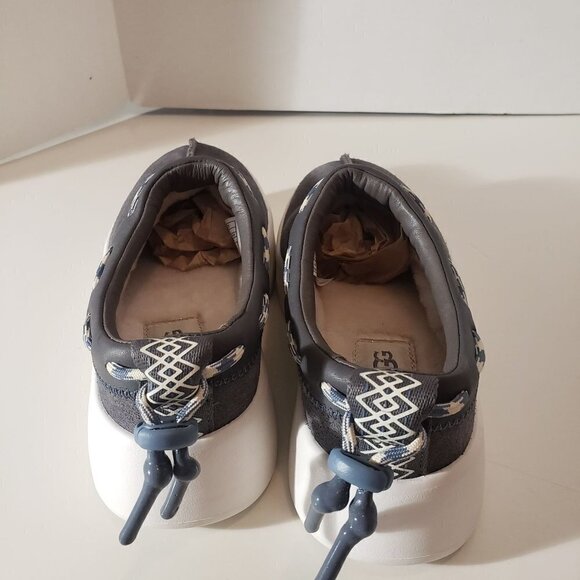 UGG Classic Boom Slip On Charcoal Sneaker size 6 NWOB - Picture 6 of 11